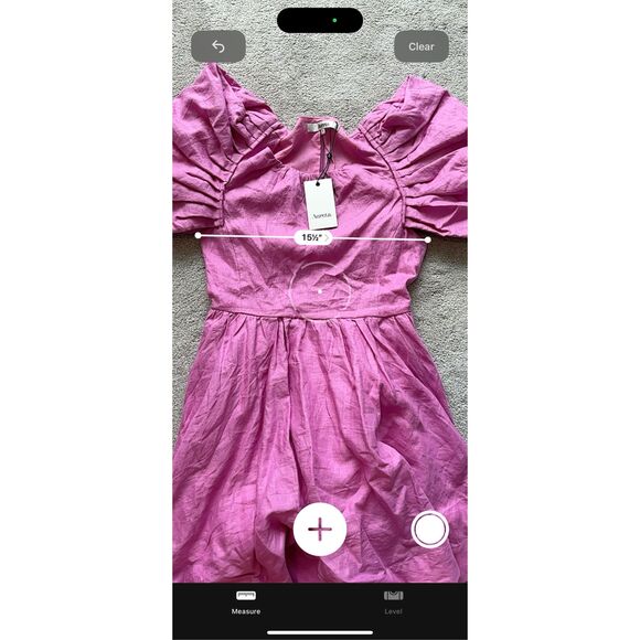 NWT Aureta Chloe Mini Dress in Pop Lilac, Medium $379 G8 - Picture 10 of 10